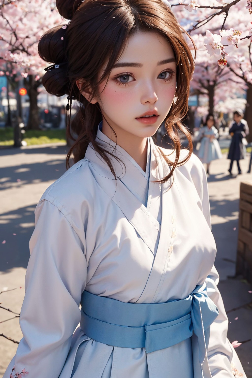 83.girl with sakura