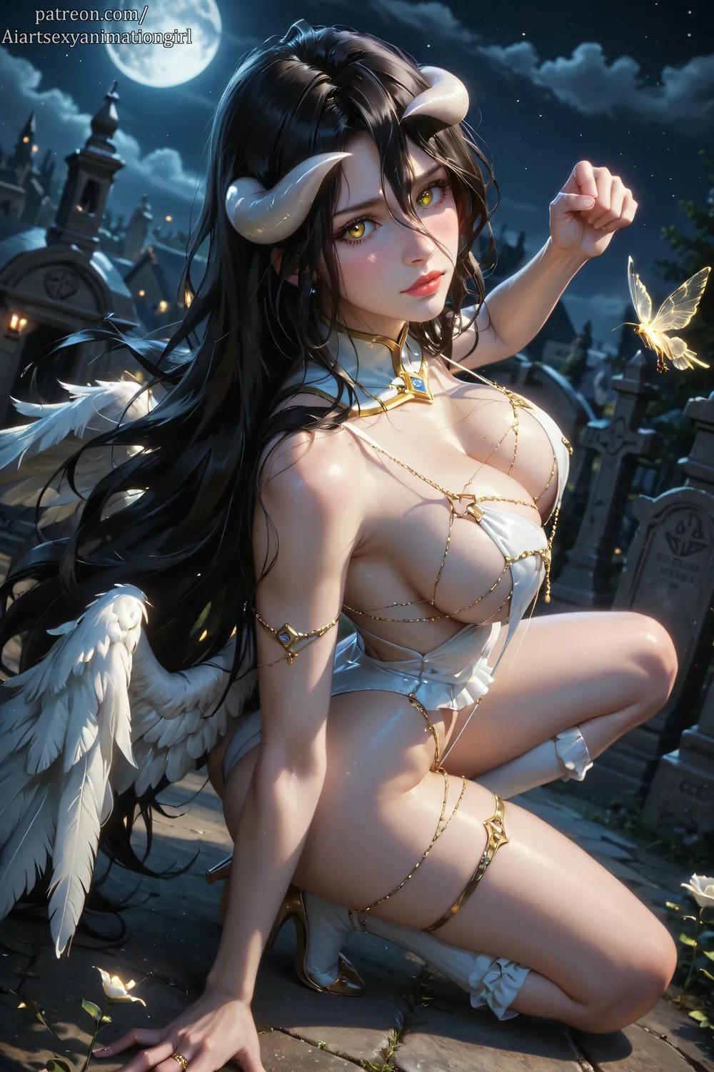 ★Patreon★ 😈Albedo🪽Halloween Angel