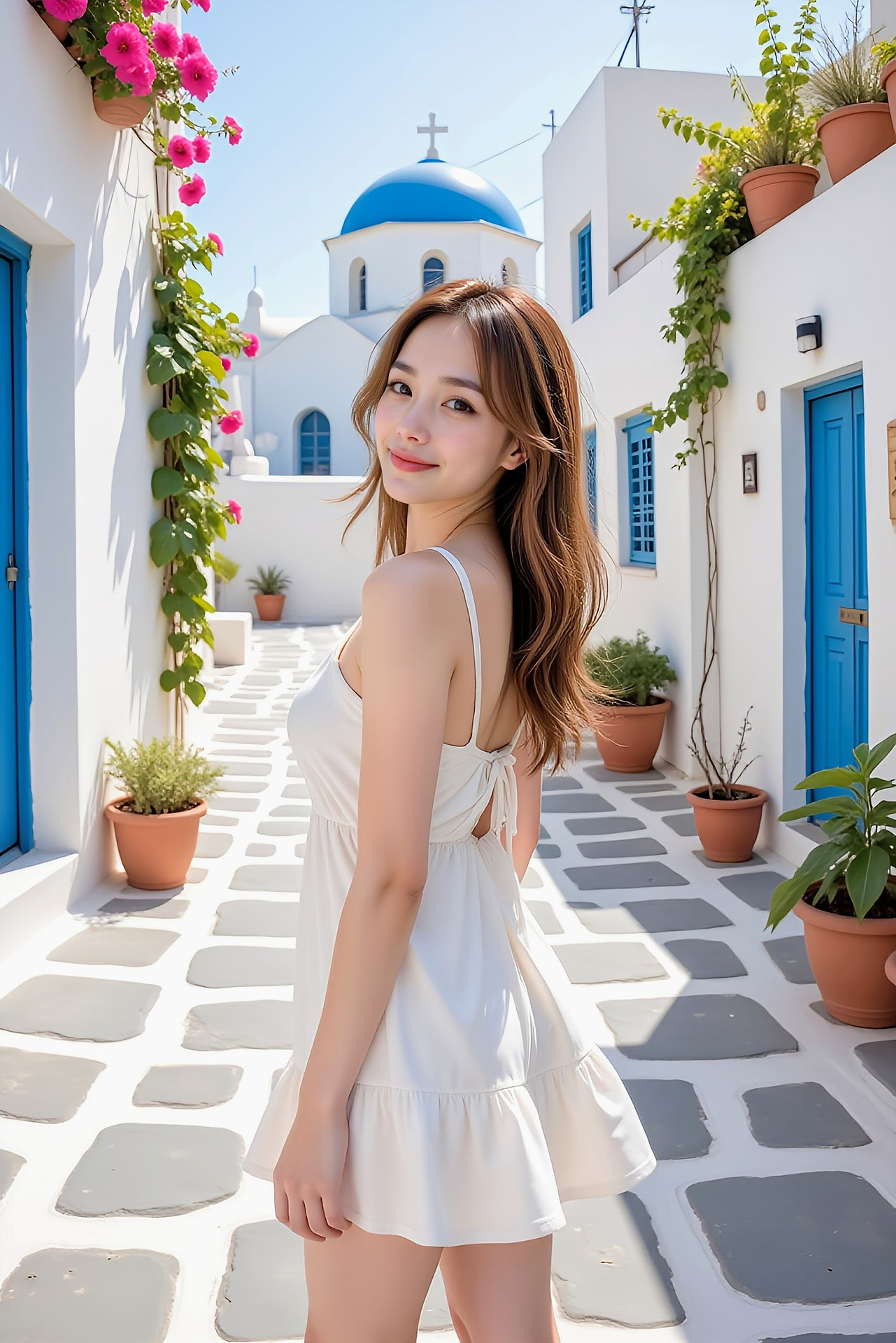 聖托里尼的旅行