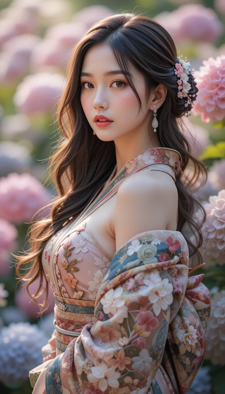 Are the flowers big or am I big?