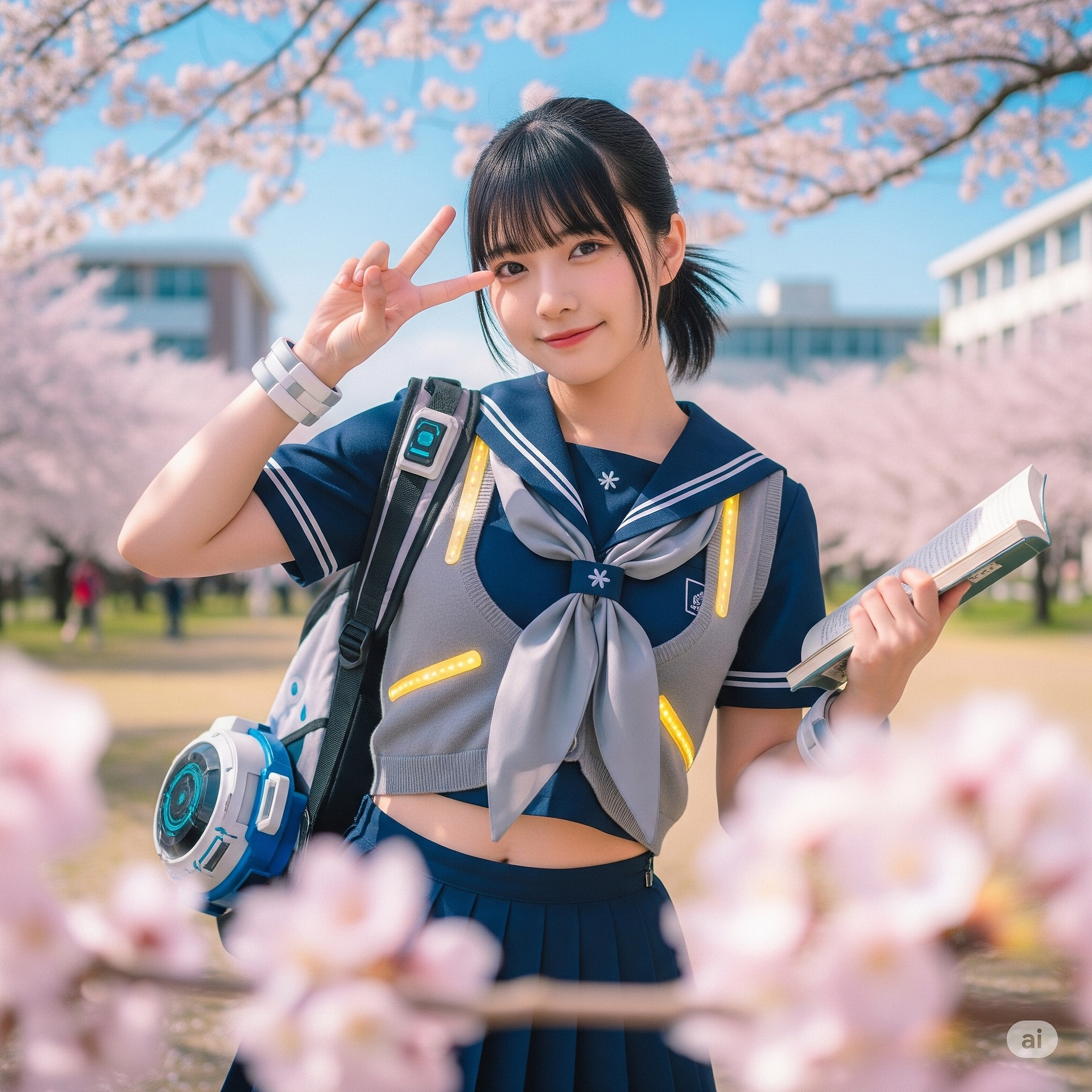 未來風格的制服