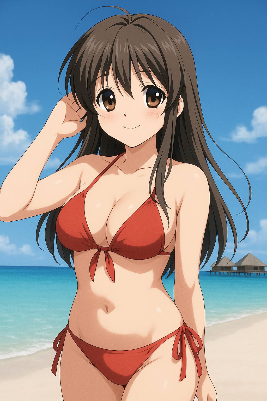 夏日炎炎．最好就是去沙灘消暑