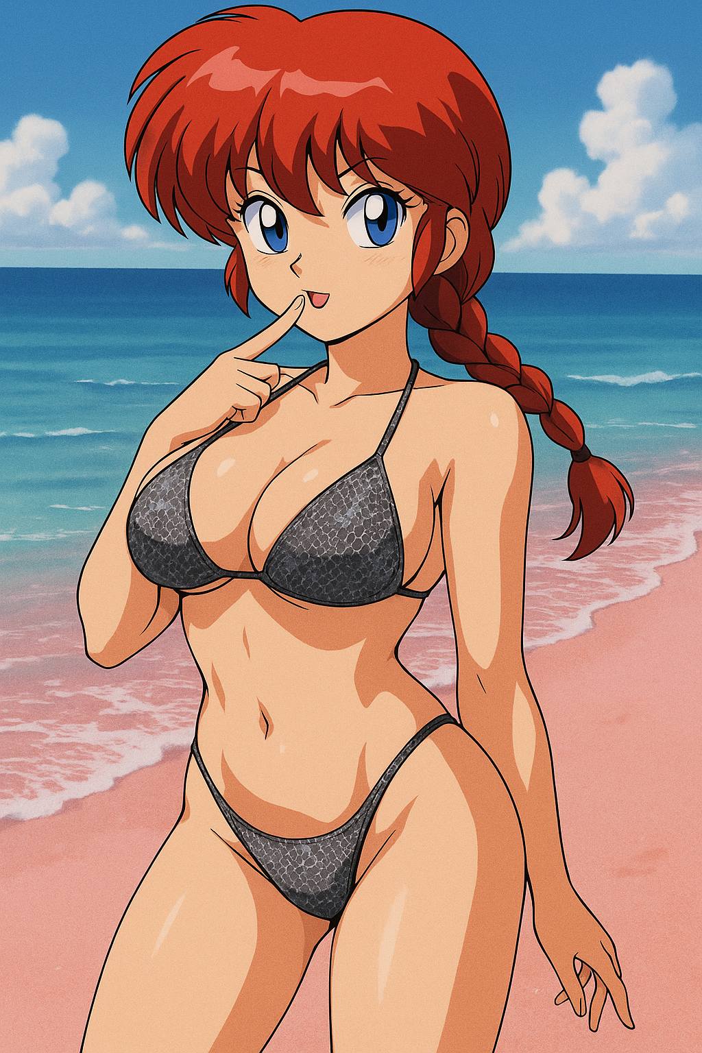 Summer is hot. It's best to go to the beach to cool off.