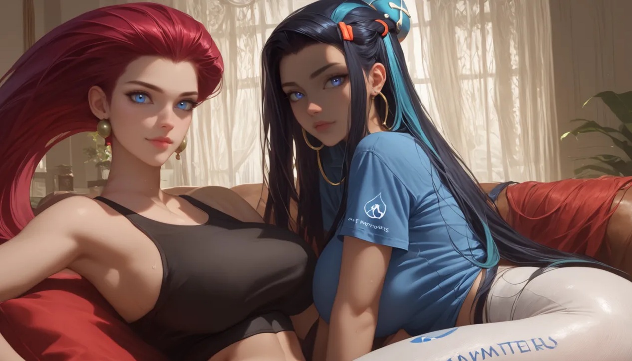 Pokemon X Pocket Monster - Musashi X Neza AI Generated