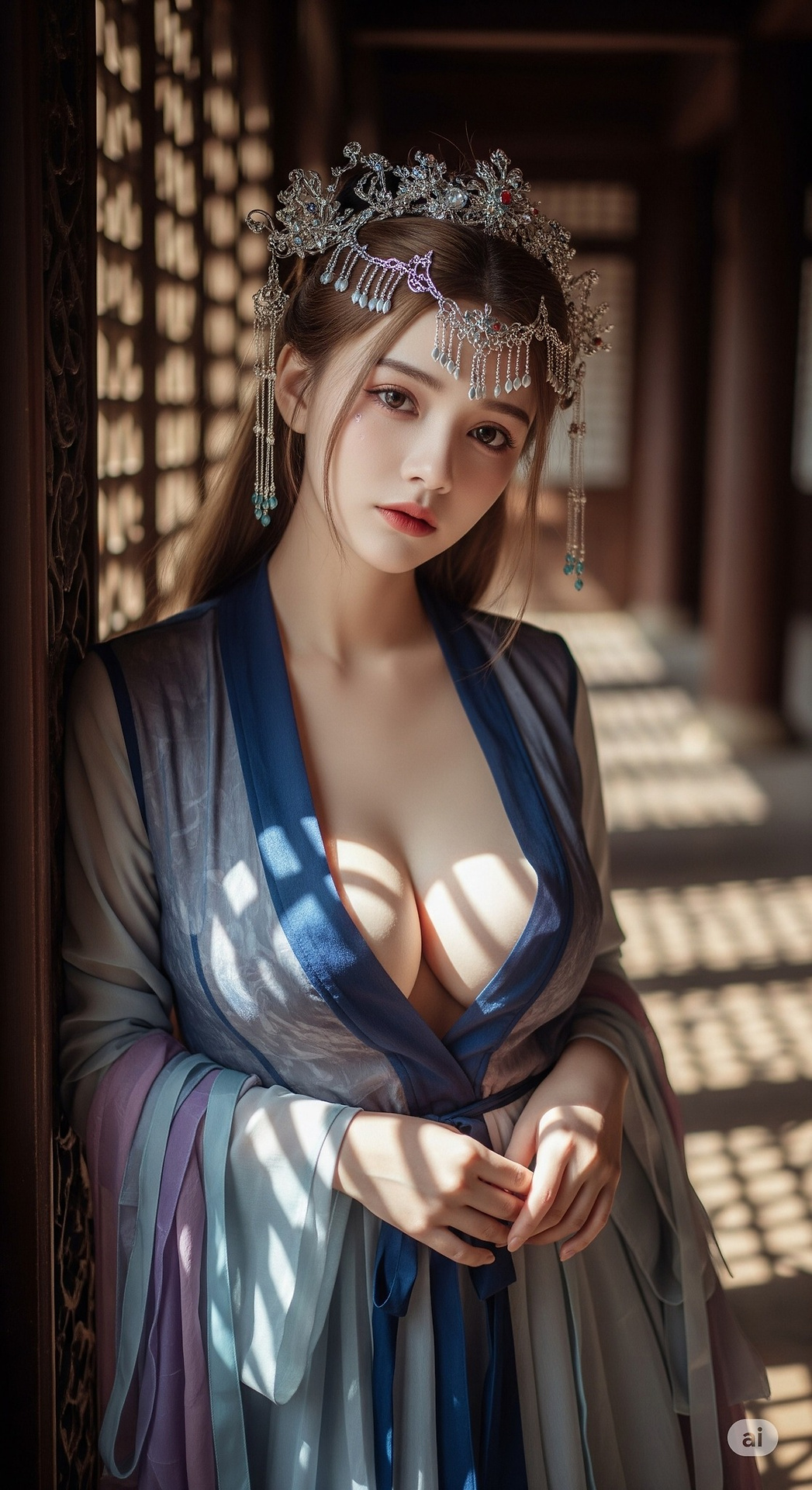混血古裝妹子