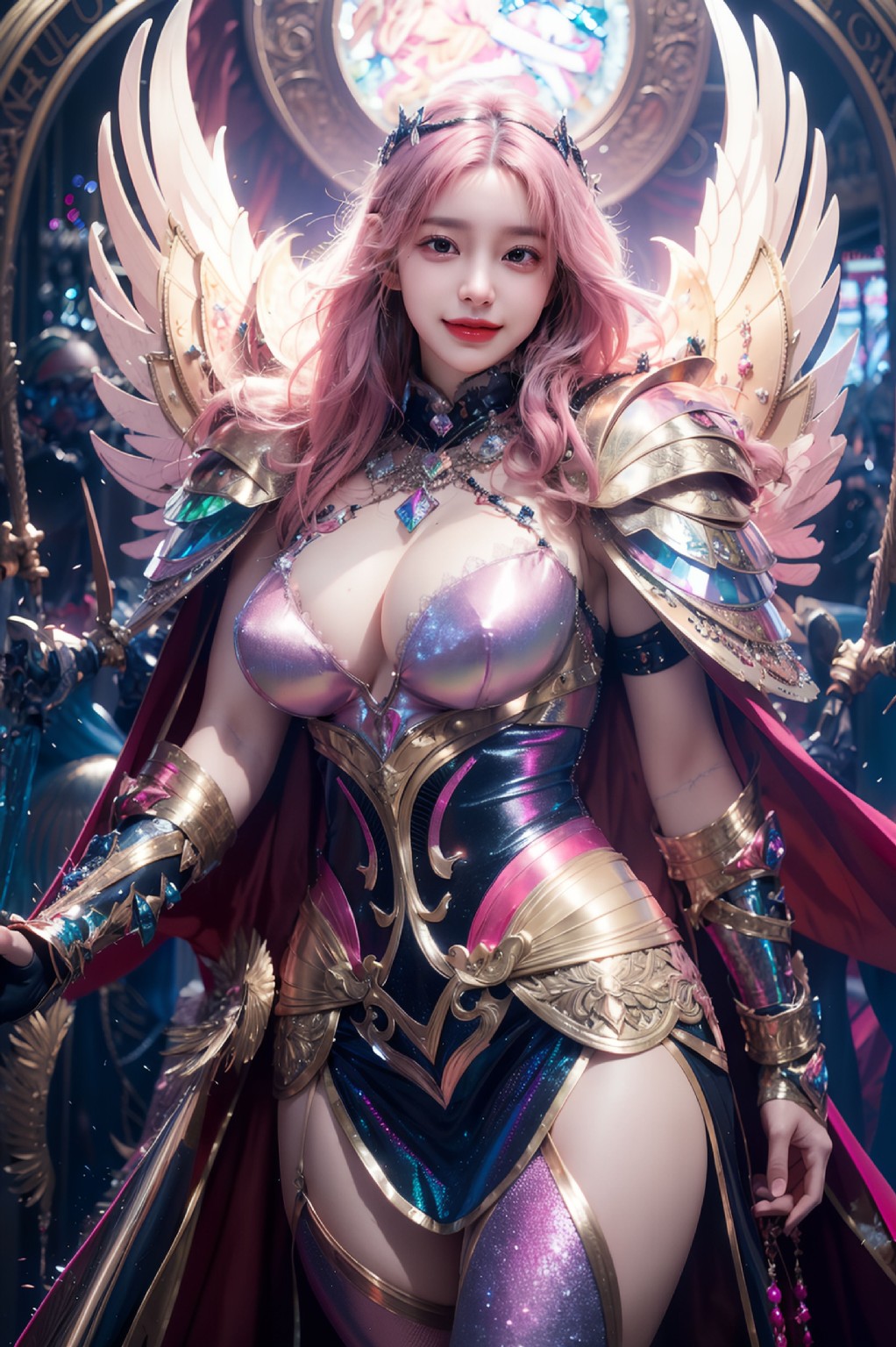虹彩女武神