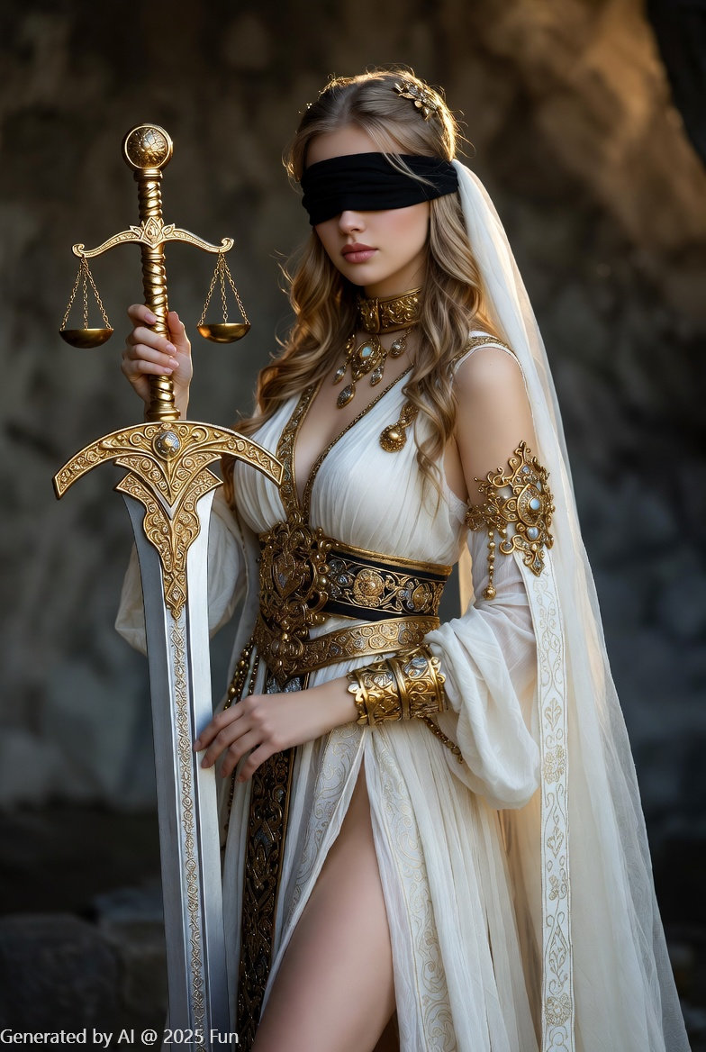 Fantasy # 7 Sacred Maiden of the Sword
