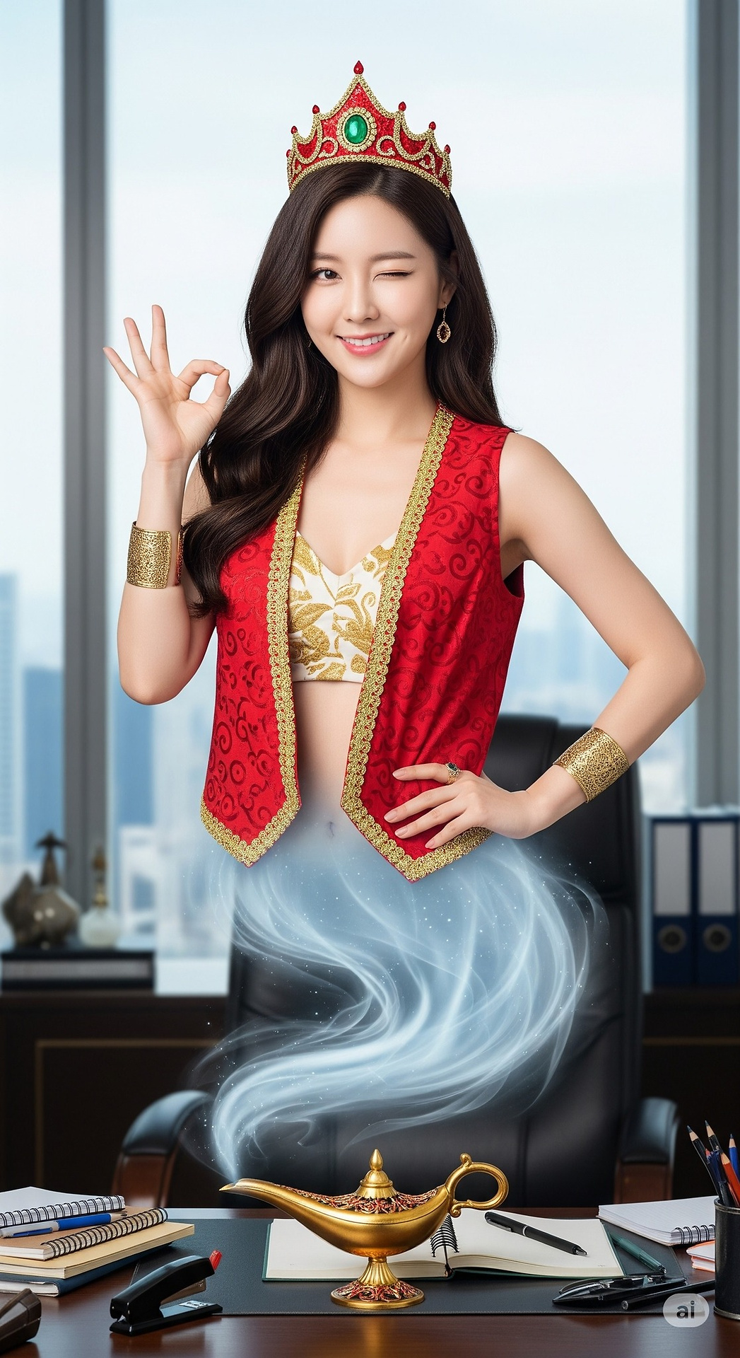 神燈美女精靈