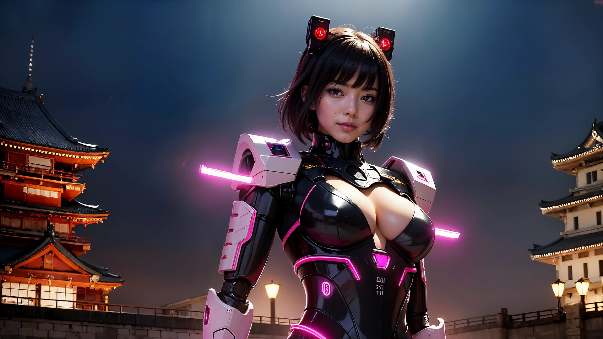 Cyberpunk Ninja Assassin