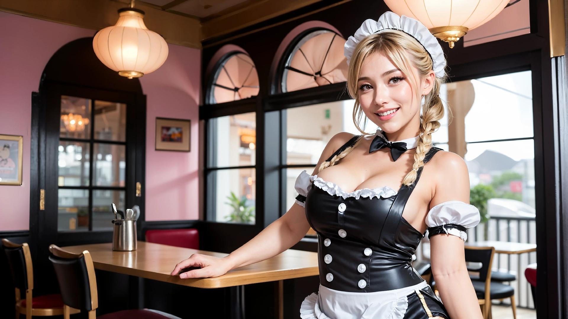 Amazing French maid café