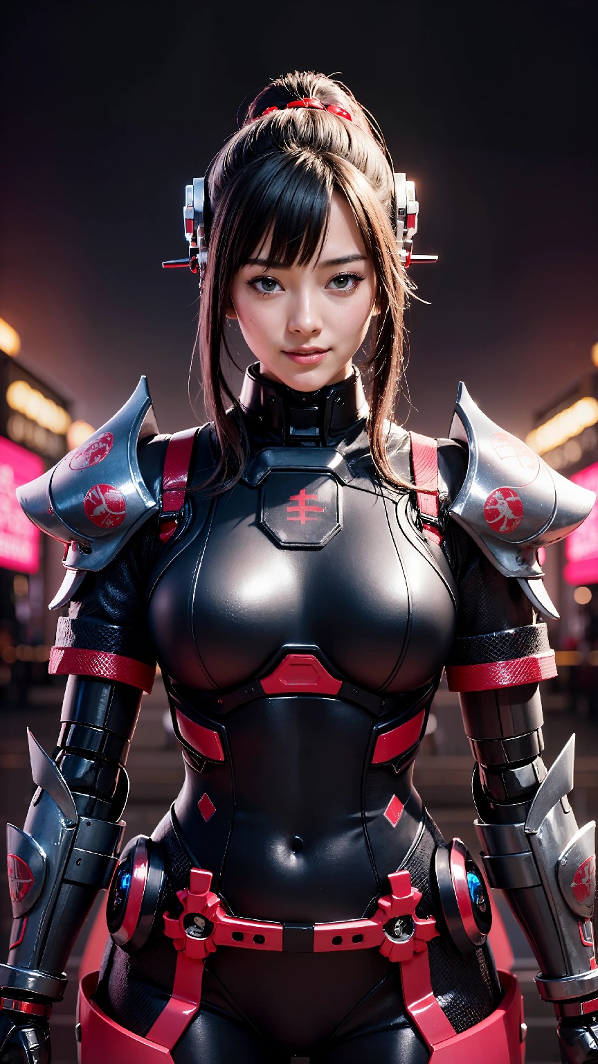 Cyberpunk Ninja Assassin
