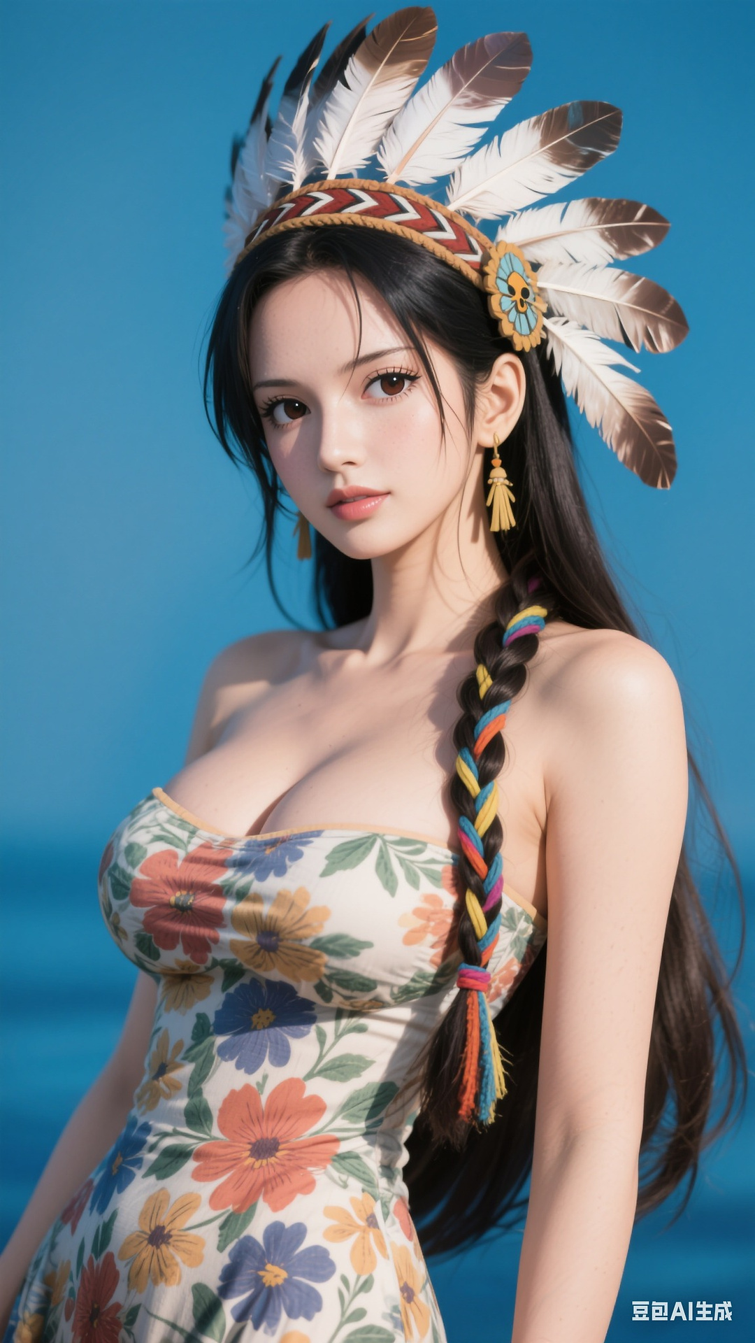Native American Feather Headgear