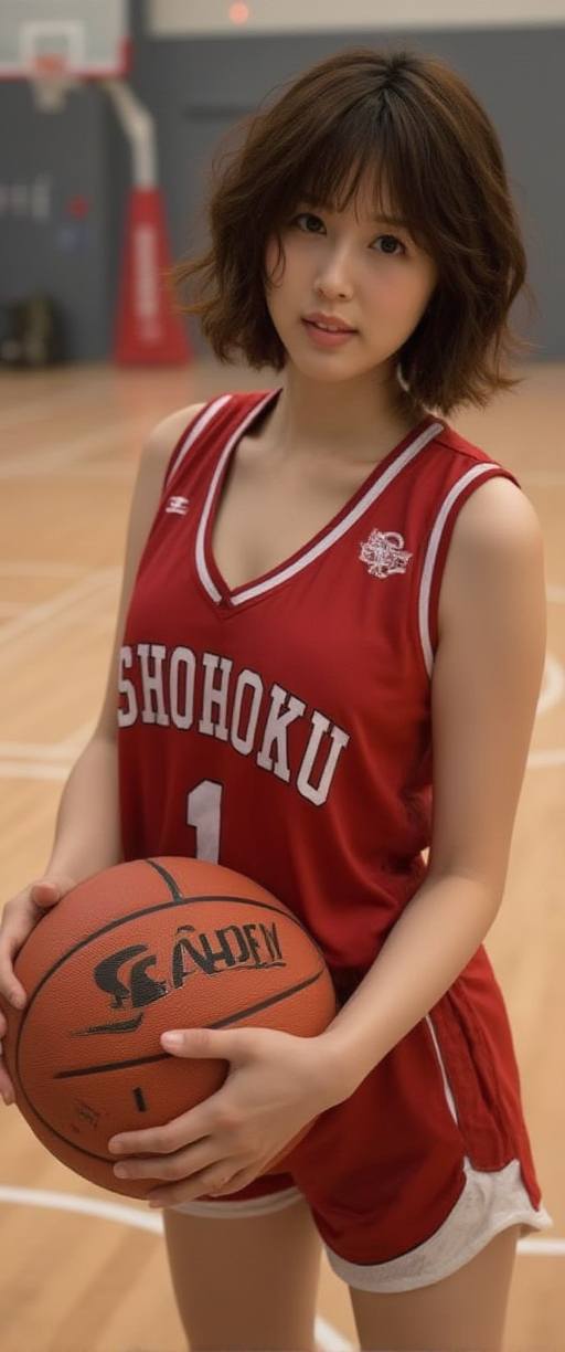A girl who wants to play