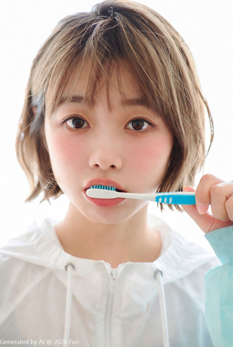 Youthful Love First Love # 5 Girl Who Loves Brushing Her Teeth Doesn’t Spoil