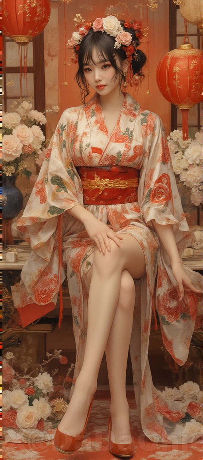 with Good Fortune and Happiness