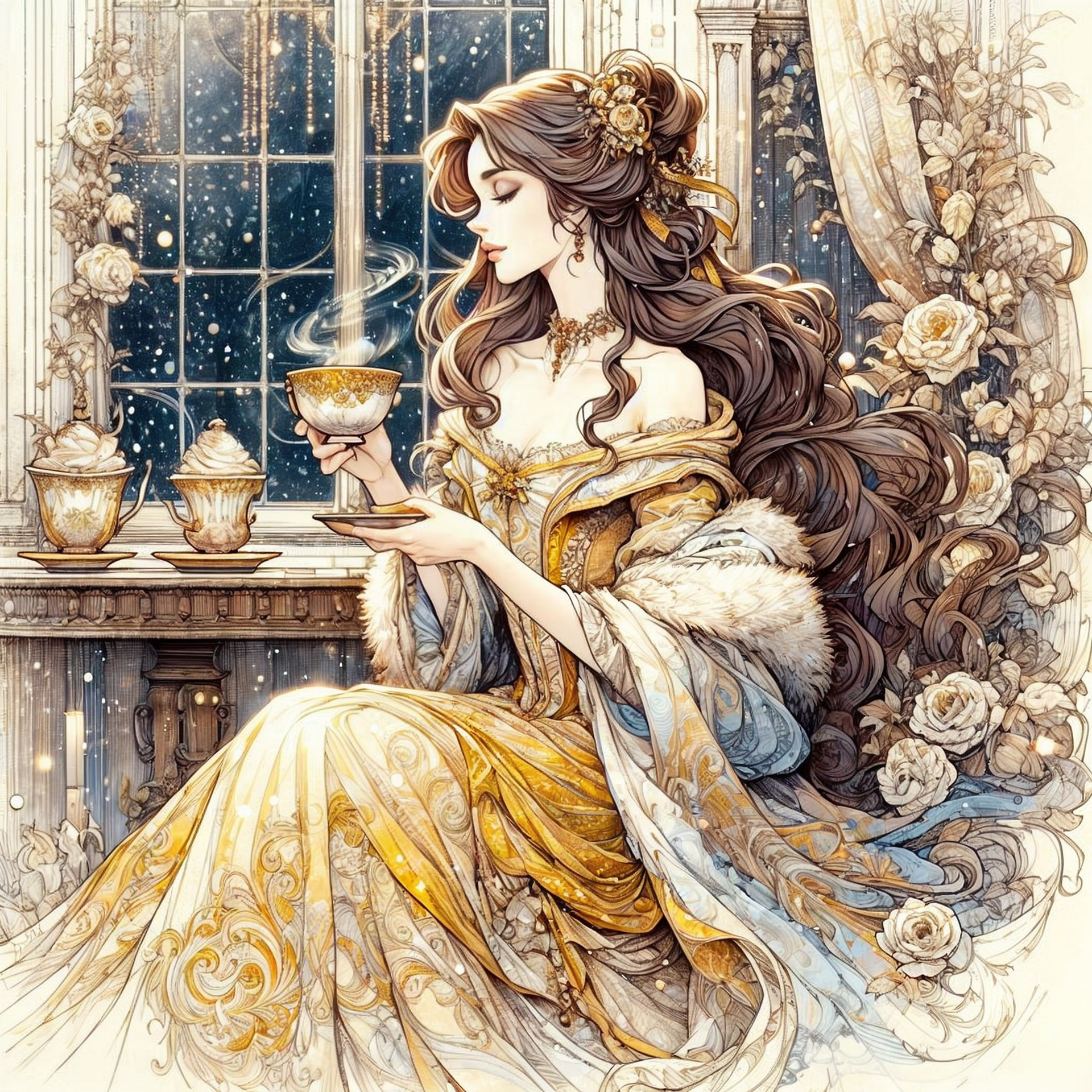 Mucha & Rococo Princess Edition