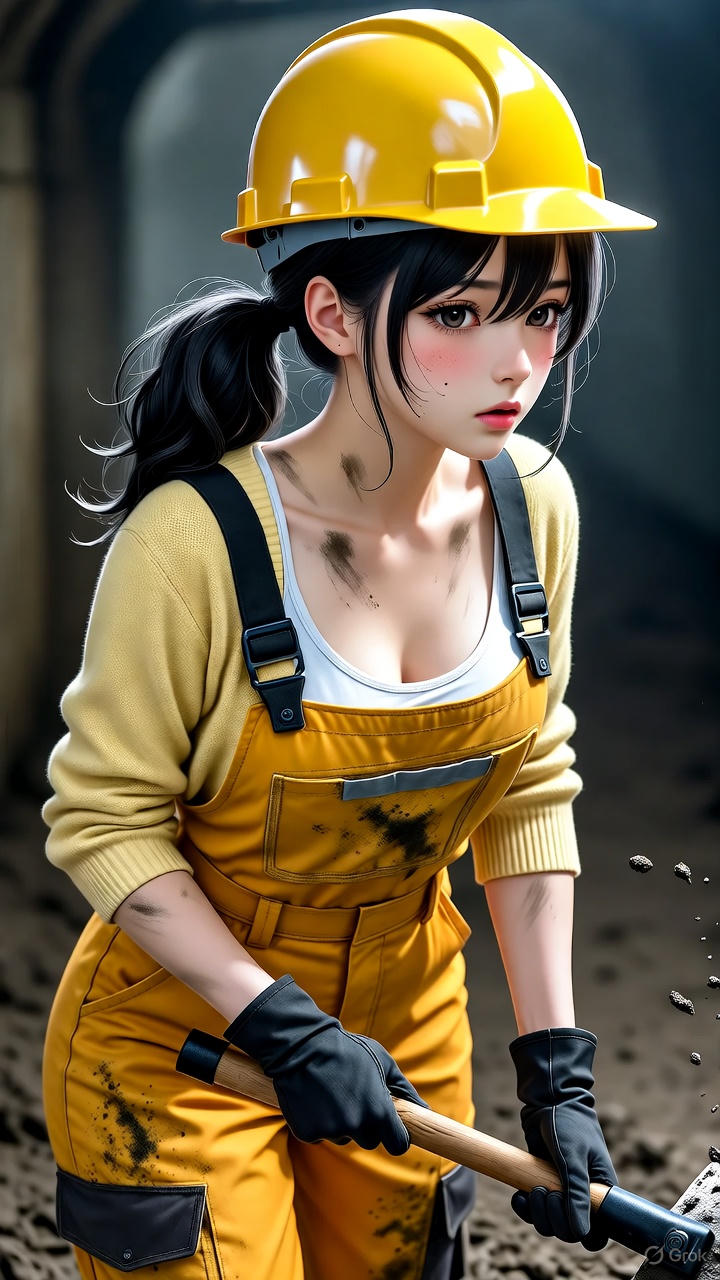 Female Miner