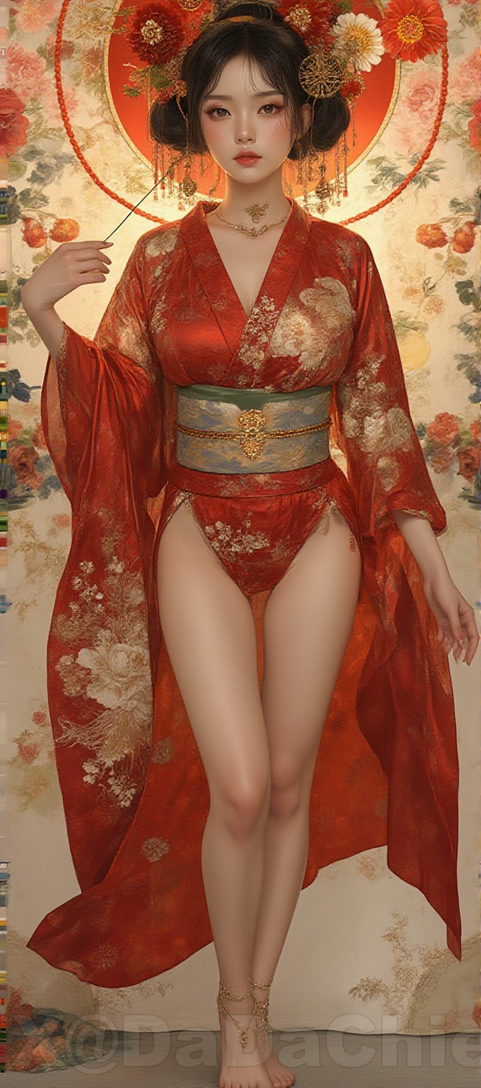 with Good Fortune and Happiness