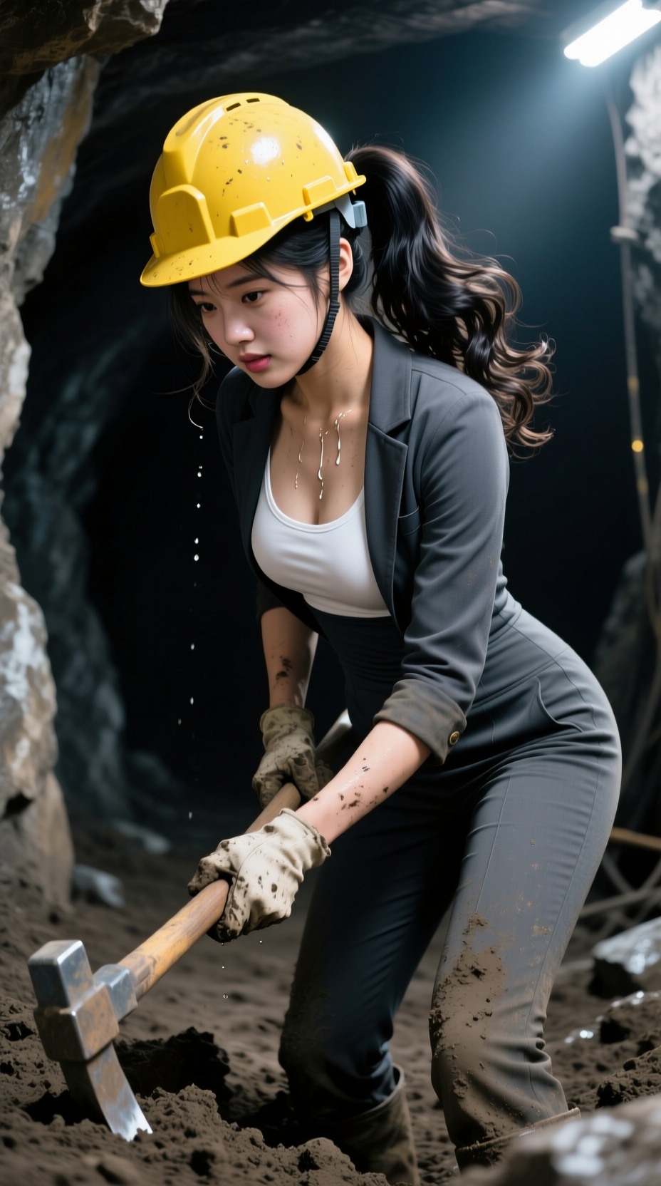 Female Miner