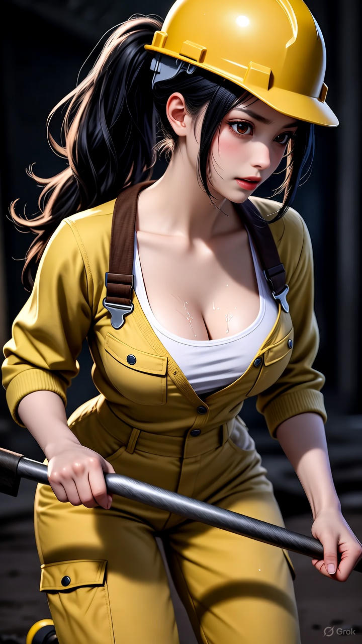 Female Miner