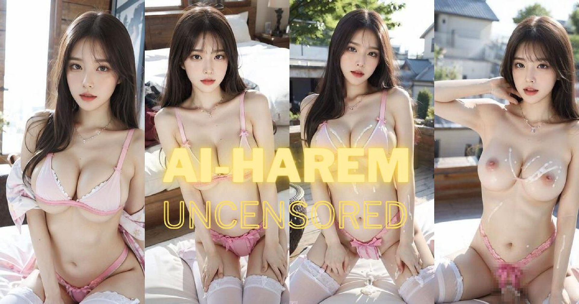 Pink + Line + Bra