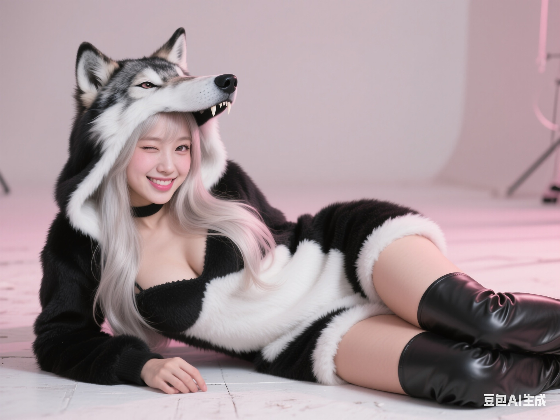 Plush Wolf Clothes