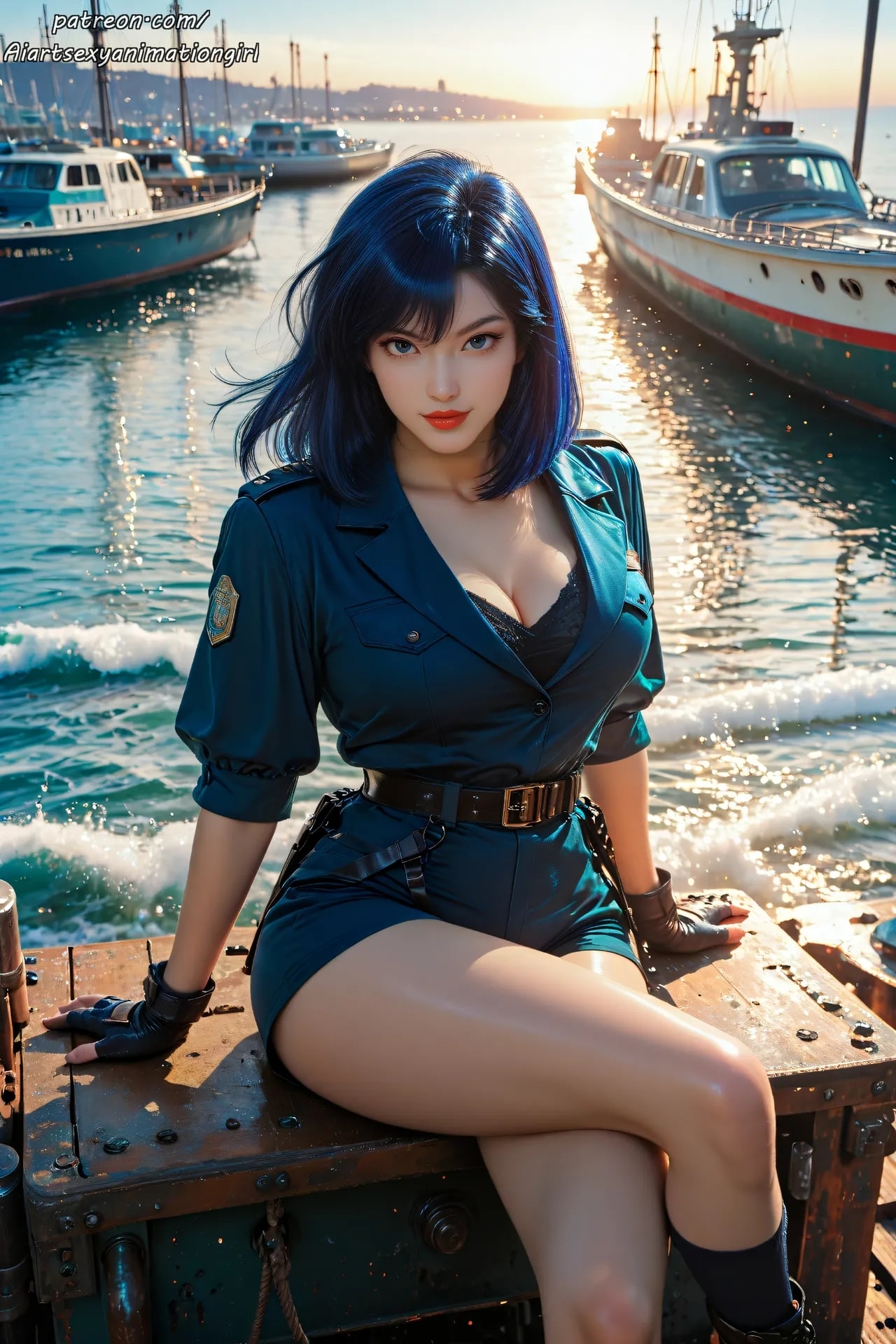 ★Patreon★ AiASAG 4K 👮 ♀️Nogami Saeko👠