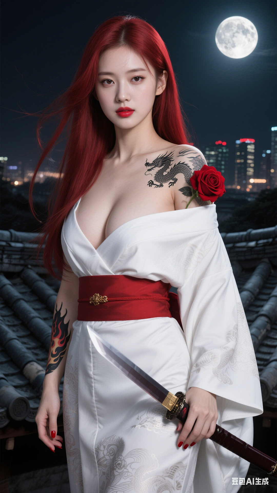 White Kimono Robe