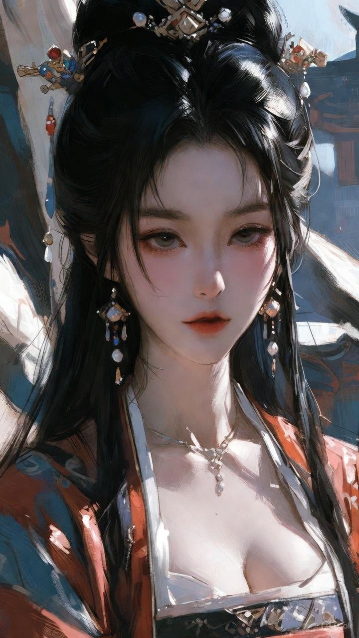Tang Dynasty Wu Zhou period clothing