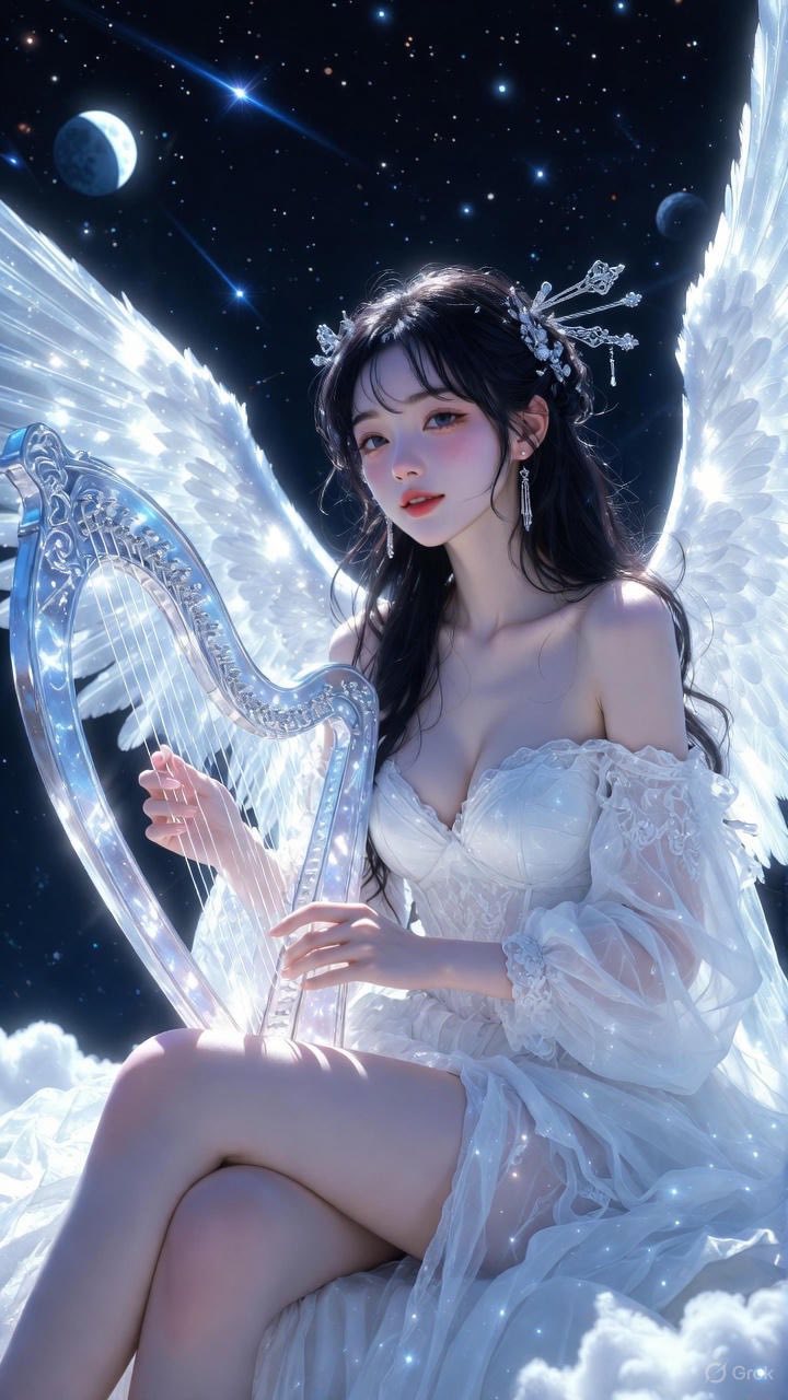 I wear moonlight clothes