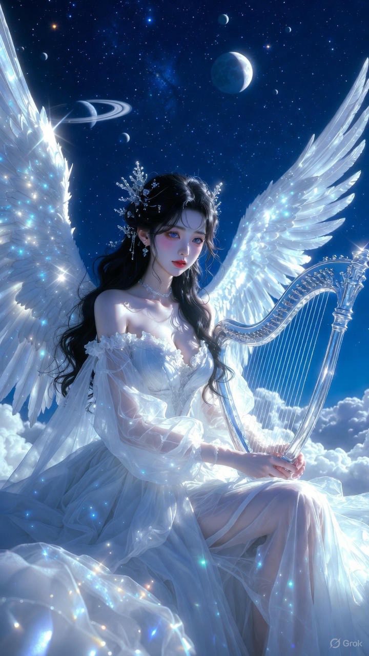 I wear moonlight clothes
