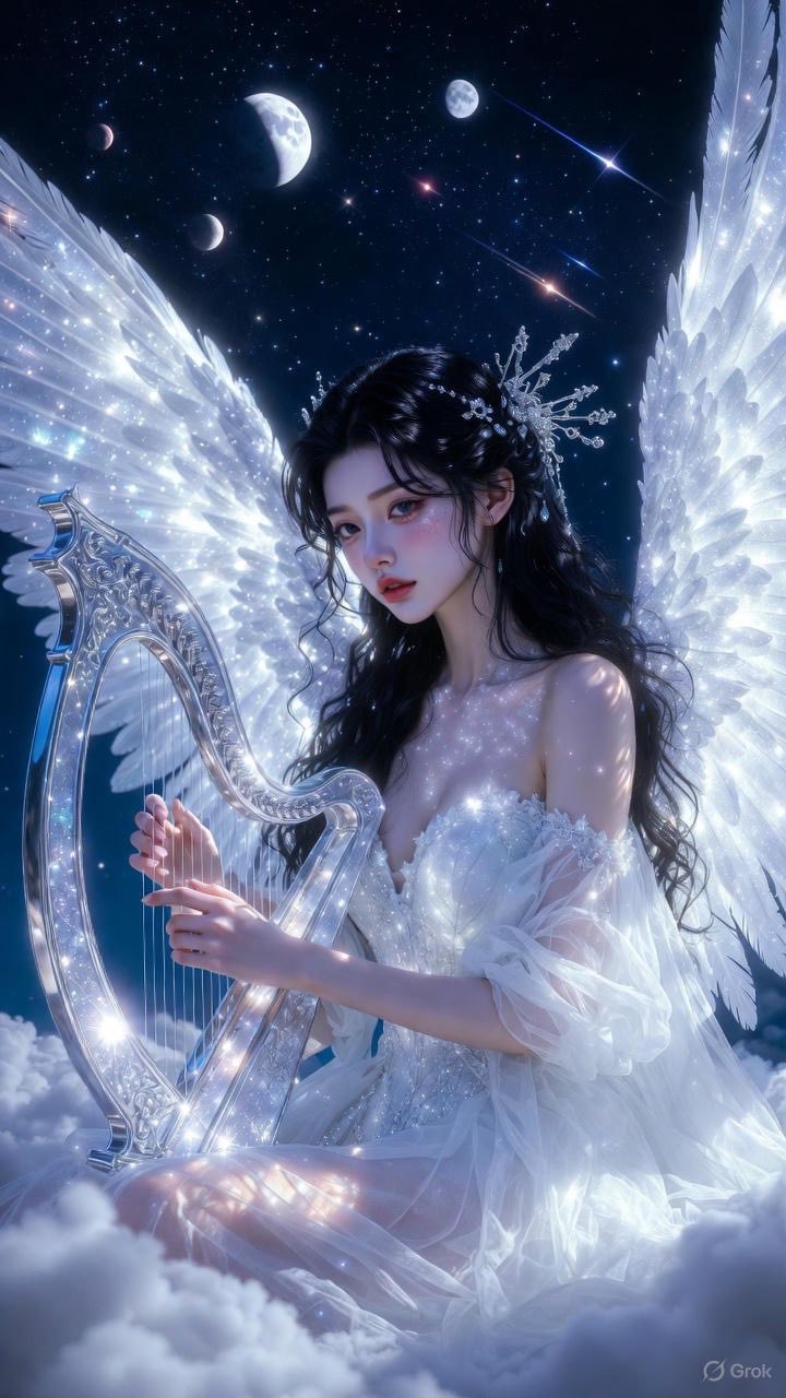 I wear moonlight clothes