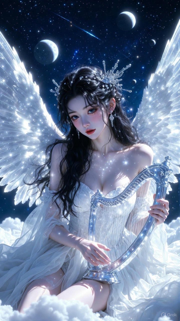 I wear moonlight clothes