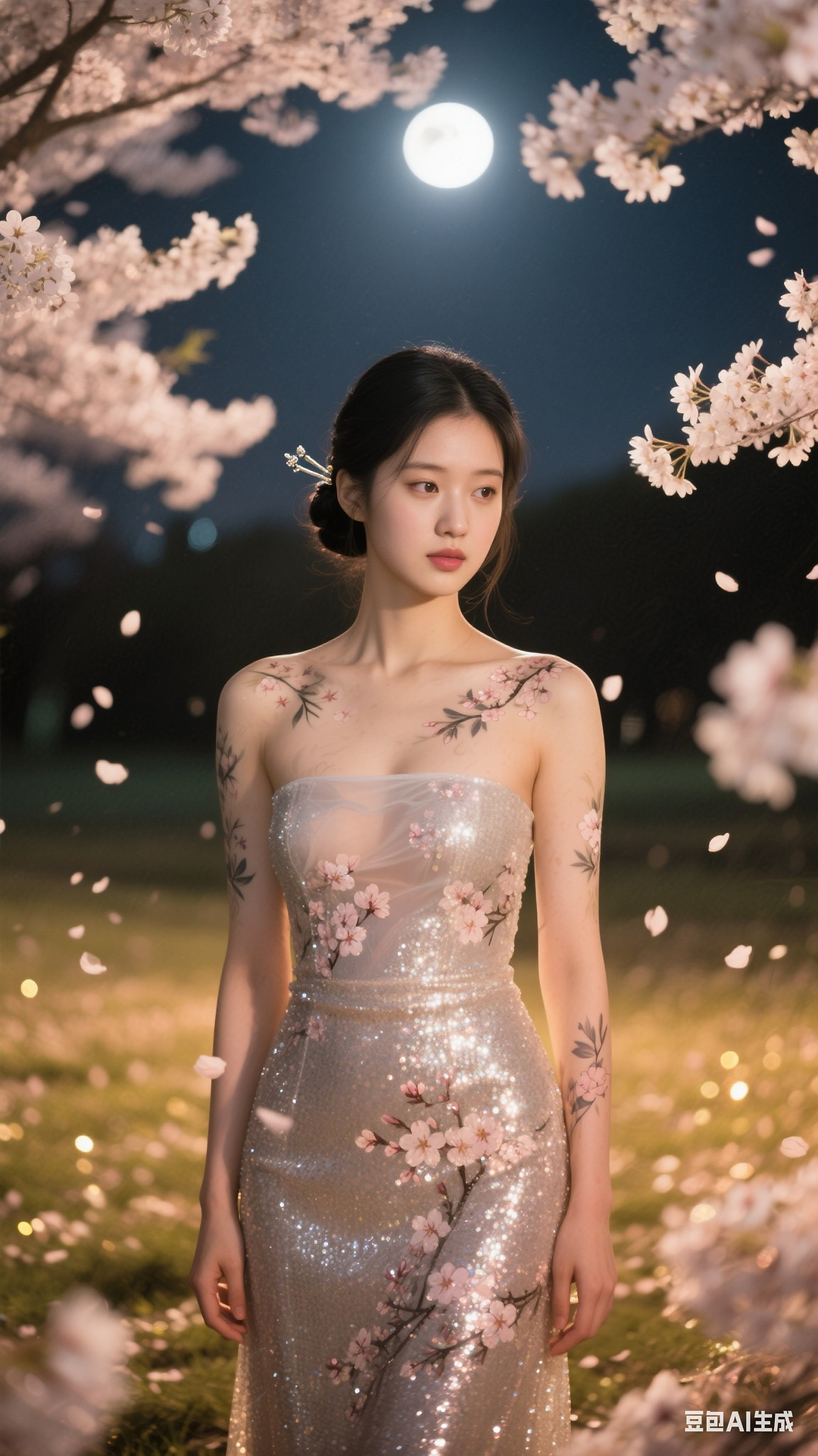 Sakura Petal Tattoo