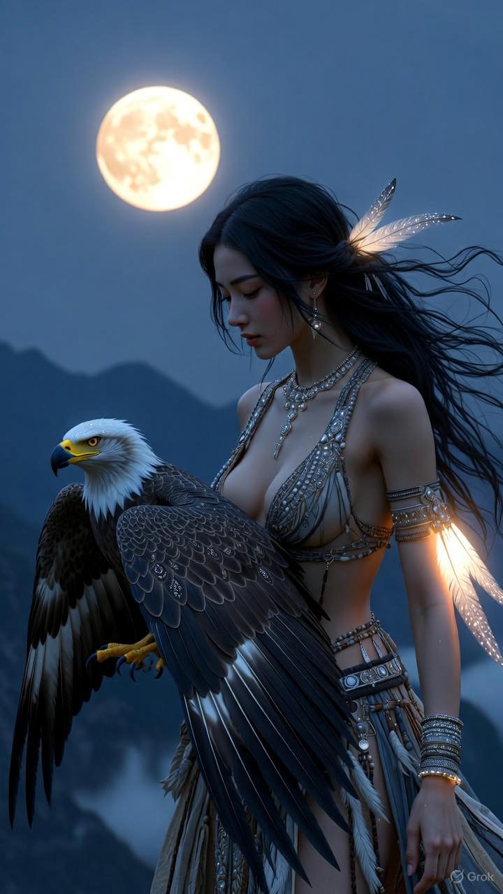 Fantasy Aboriginal Woman