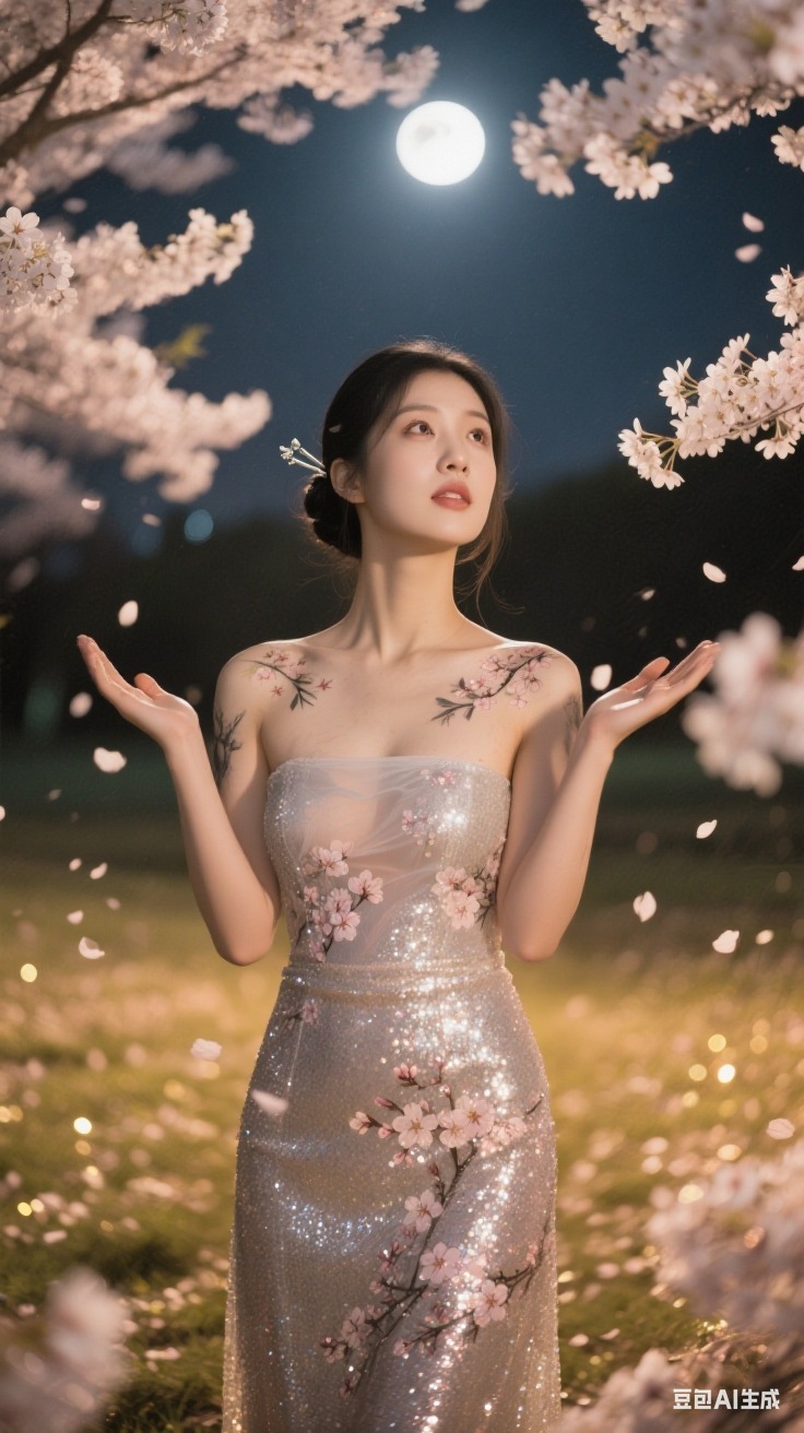 Sakura Petal Tattoo