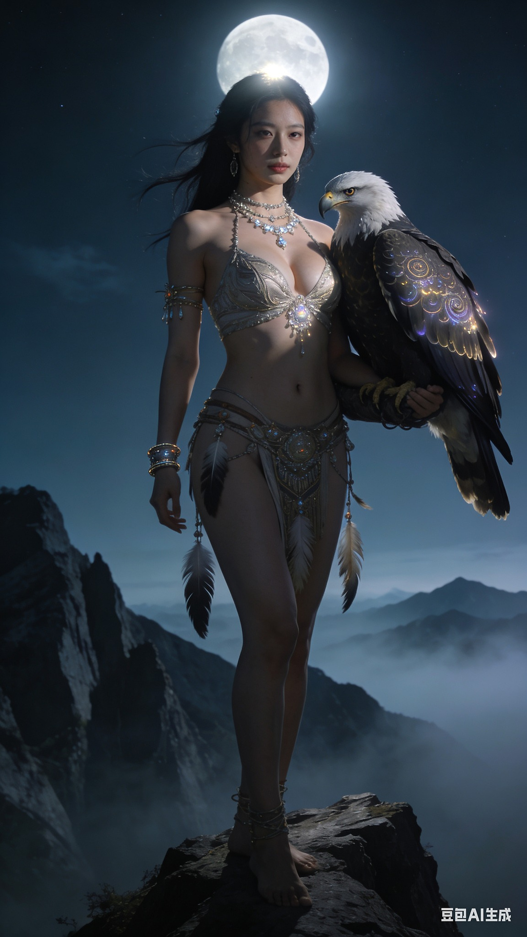 Fantasy Aboriginal Woman