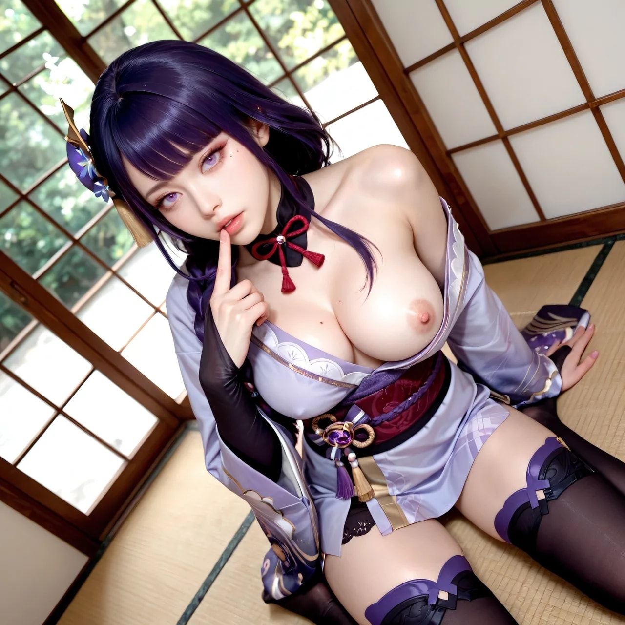 ★Patreon★ Raiden Shogun AI Generated...