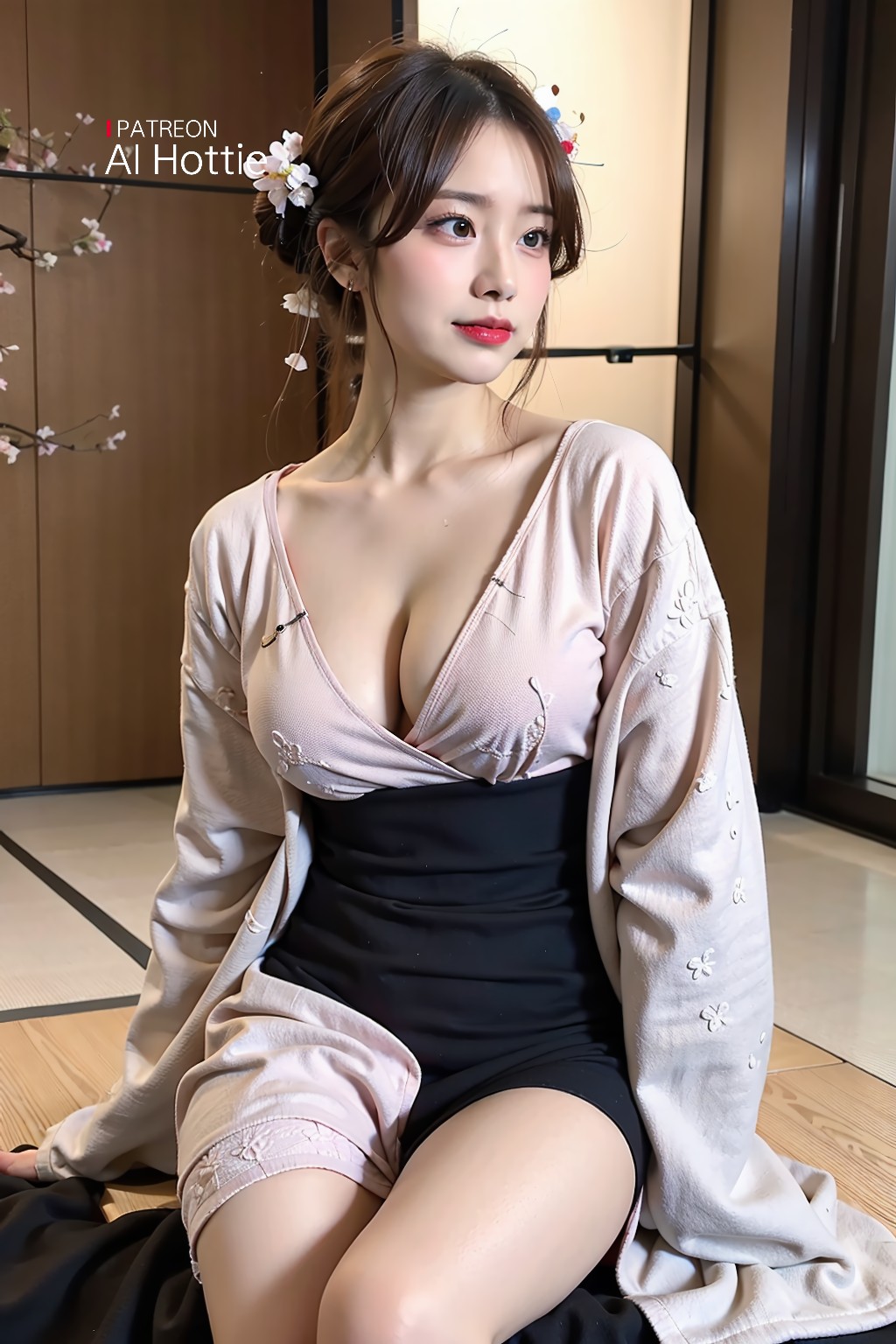 Flower + And + Girl