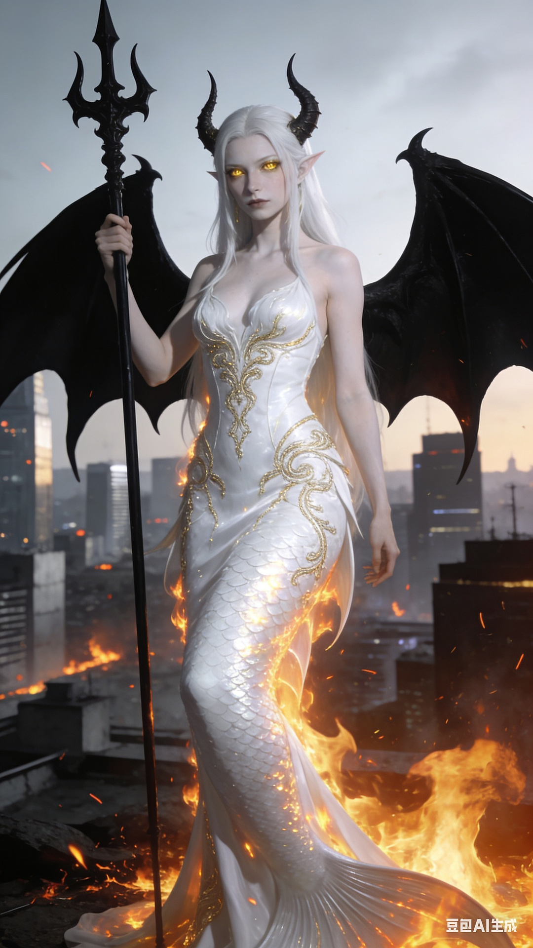 Burning City of the Future