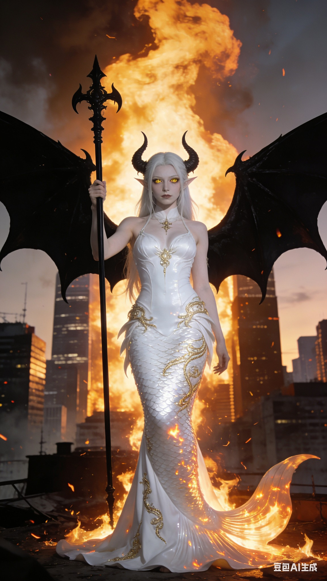 Burning City of the Future