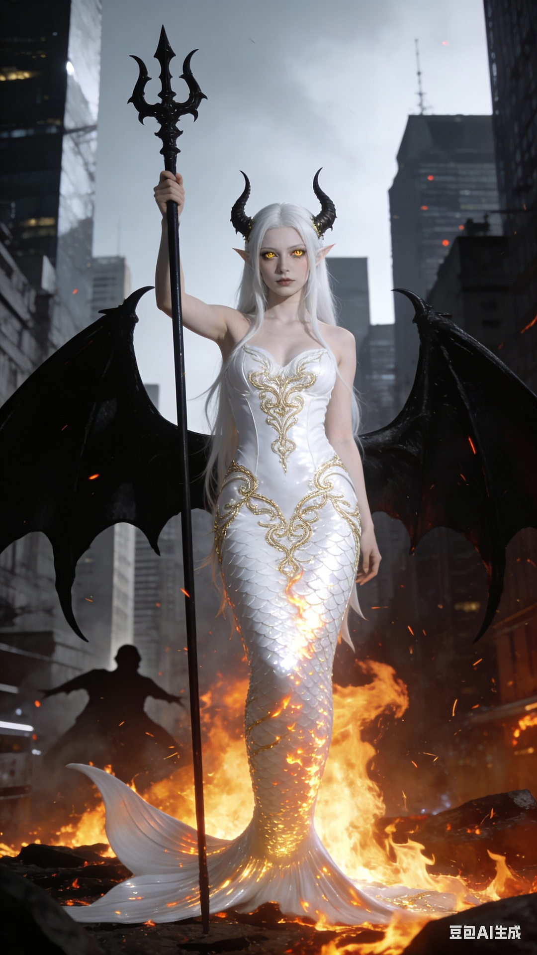 Burning City of the Future