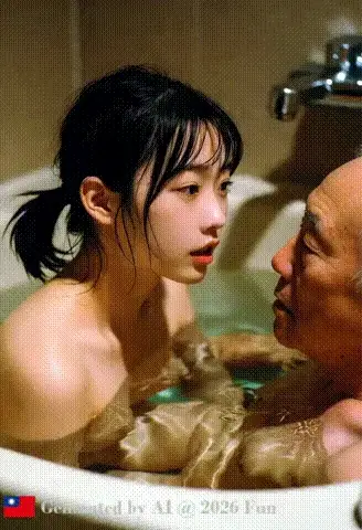 NTR # 5 Husband's business trip grandfather said that bathing together can save