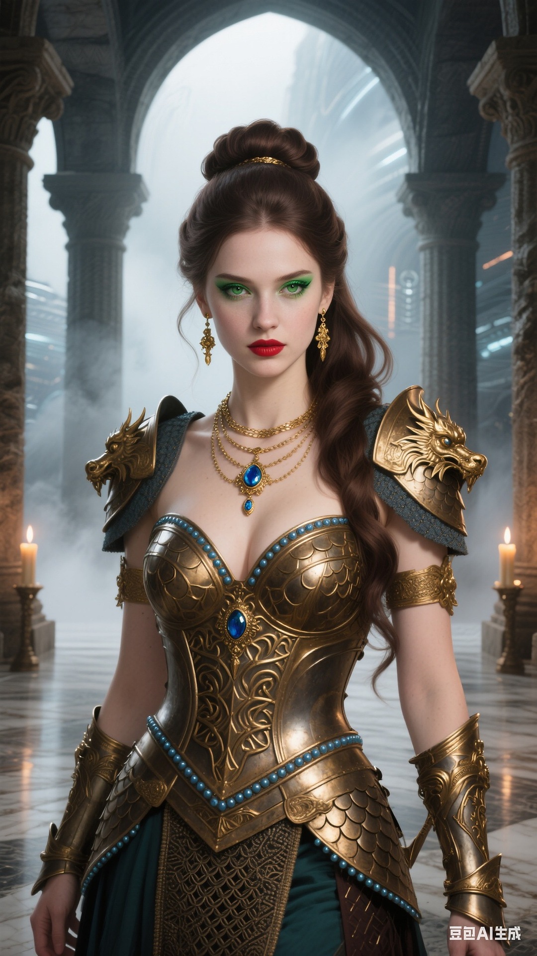 Gilded Bronze Metal Cuirass