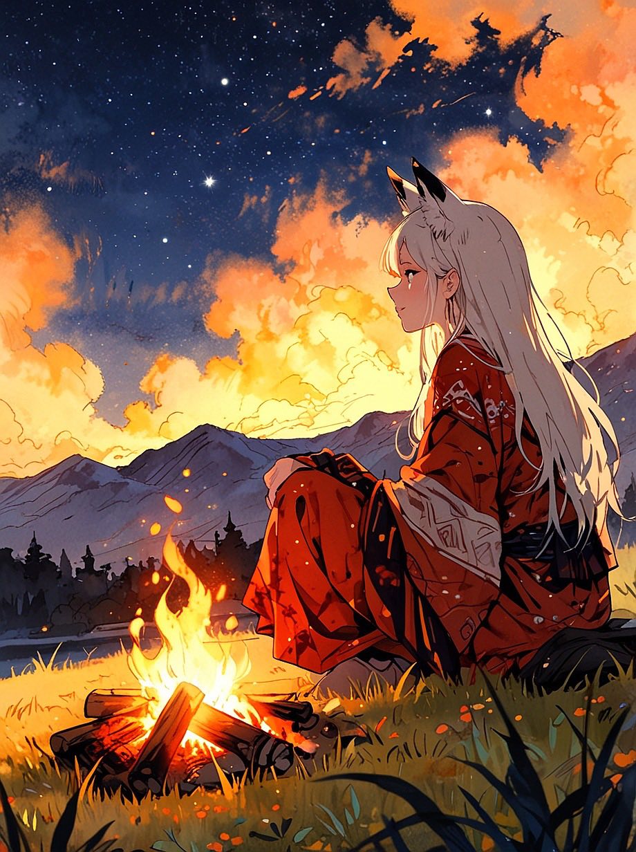 Casual Notes Series - Campfire