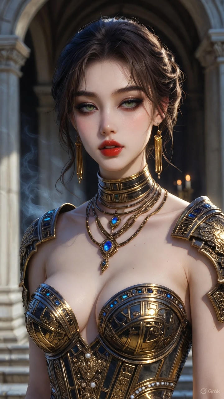Gilded Bronze Metal Cuirass