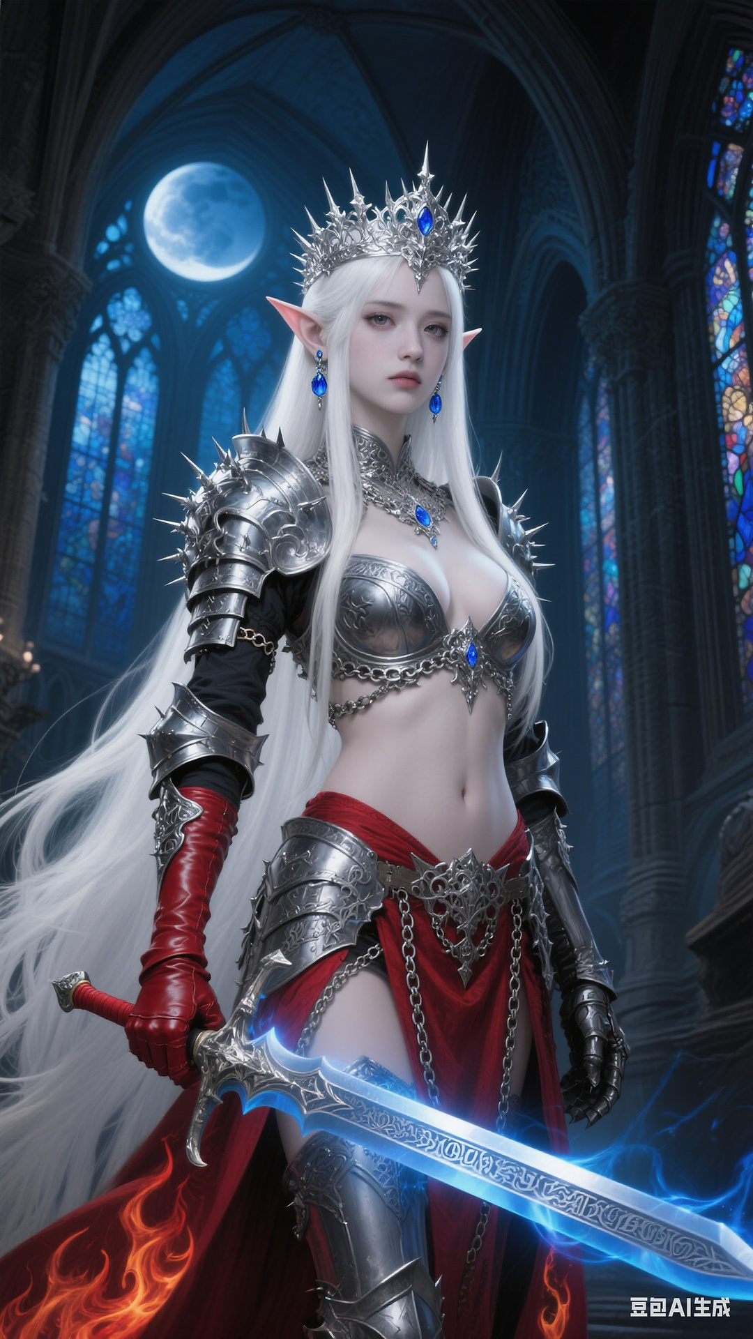 White Hair Fairy Queen