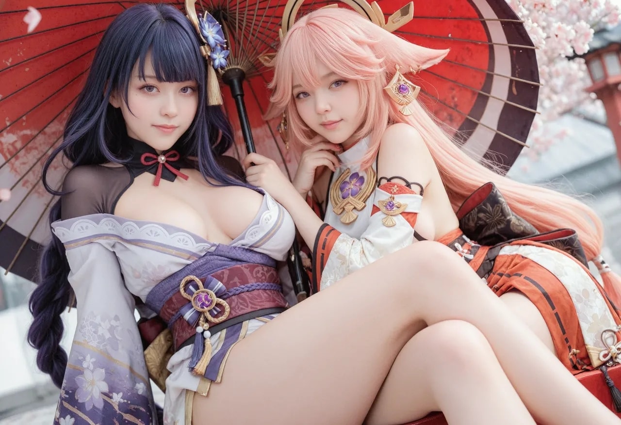 Raiden x Yae Miko - Part 1