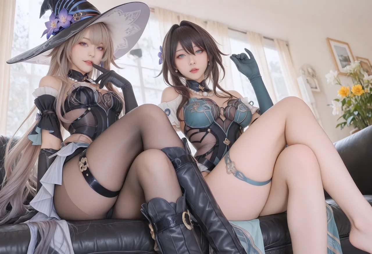 The Herta & Ruan Mei Cosplay - Part 1