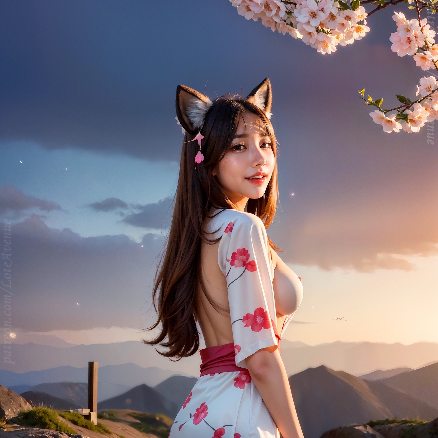 Xhosa. Nine-Tailed Fox Cosplay